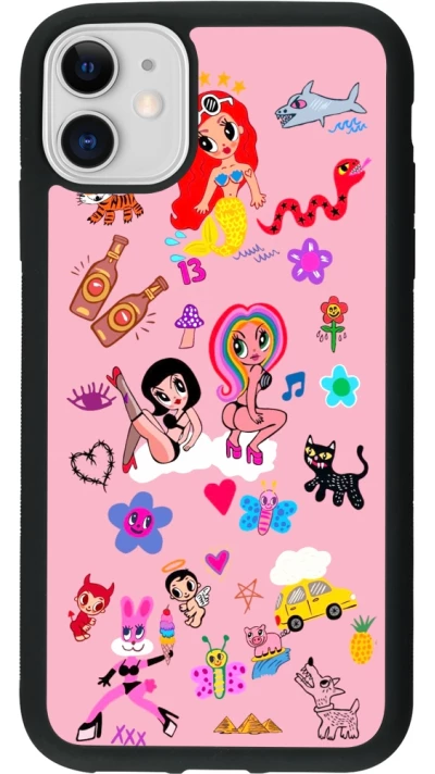 iPhone 11 Case Hülle - Silikon schwarz Karol G La Bichota Manana Sera Bonito