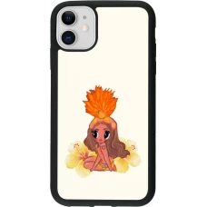Coque iPhone 11 - Silicone rigide noir Karol G Tropicoqueta
