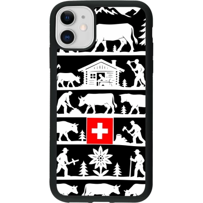 iPhone 11 Case Hülle - Silikon schwarz Poya Schweiz 1 schwarz