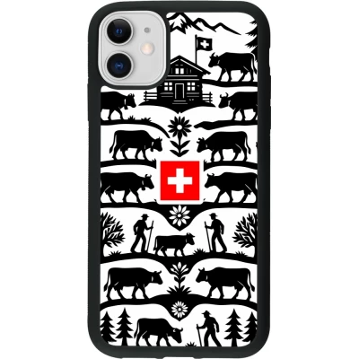 iPhone 11 Case Hülle - Silikon schwarz Poya Schweiz 3
