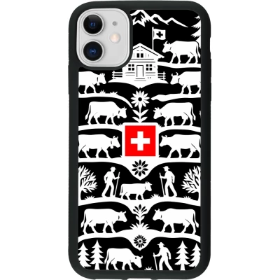 iPhone 11 Case Hülle - Silikon schwarz Poya Schweiz 3 schwarz