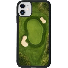 Coque iPhone 11 - Silicone rigide noir Sports 2026 Golf