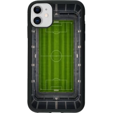 Coque iPhone 11 - Silicone rigide noir Sports 2026 Soccer