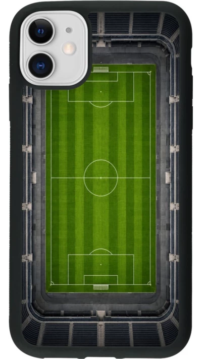 Coque iPhone 11 - Silicone rigide noir Sports 2026 Soccer