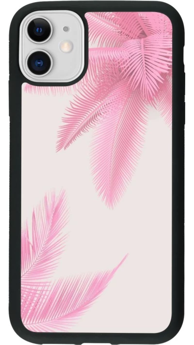 Coque iPhone 11 - Silicone rigide noir Summer 20 15