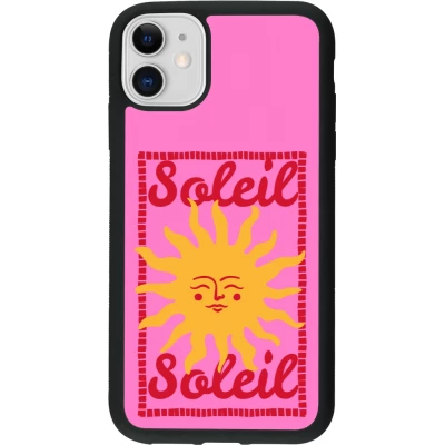 iPhone 11 Case Hülle - Silikon schwarz Sun sun 2026