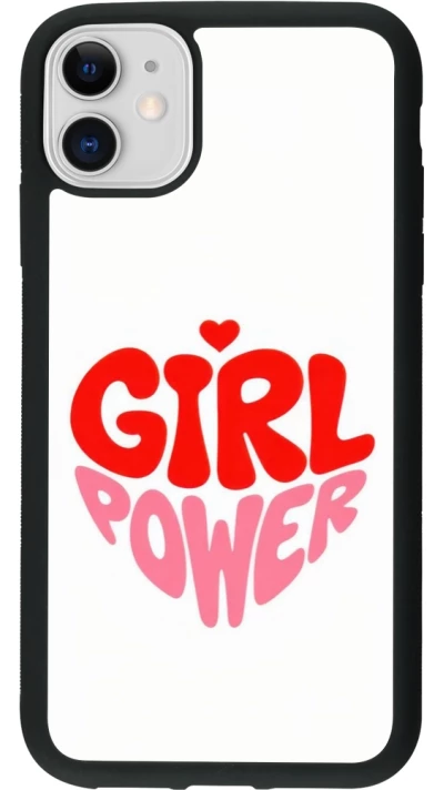 Coque iPhone 11 - Silicone rigide noir Womens day 2026 6