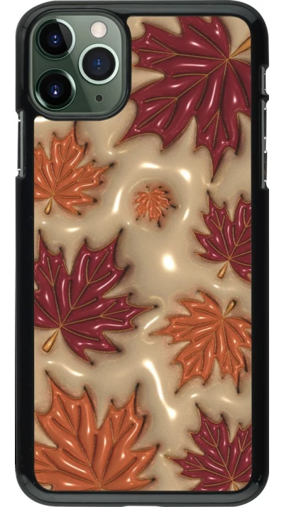 Coque iPhone 11 Pro Max - Autumn 26 3D leaves