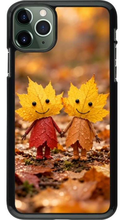 Coque iPhone 11 Pro Max - Autumn 26 Couple of leaves