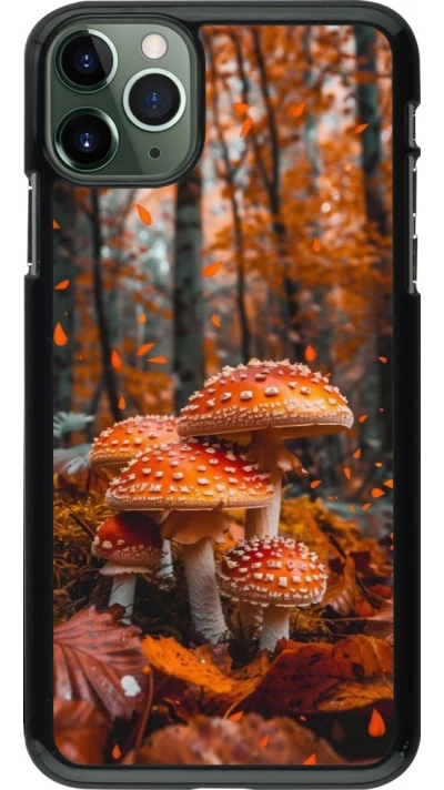 Coque iPhone 11 Pro Max - Autumn 26 Mushrooms in the woods