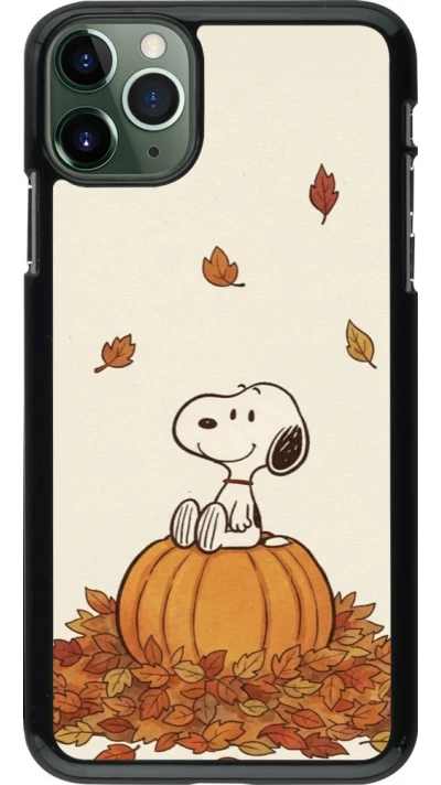 Coque iPhone 11 Pro Max - Autumn 26 Snoopy autumn