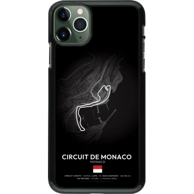 Coque iPhone 11 Pro Max - F1 Track 2025 Monaco