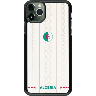 Coque iPhone 11 Pro Max - Maillot de football Algérie 2026 personnalisable