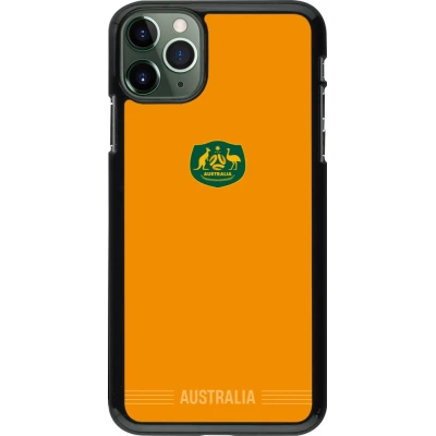 iPhone 11 Pro Max Case Hülle - Australien 2026 personalisierbares Fussballtrikot