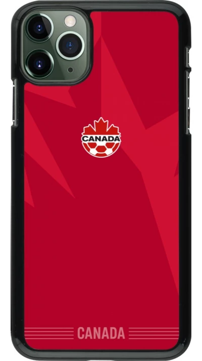 iPhone 11 Pro Max Case Hülle - Kanada 2026 personalisierbares Fussballtrikot