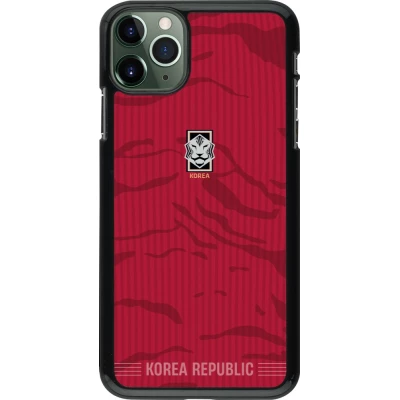 Coque iPhone 11 Pro Max - Maillot de football Corée du Sud 2026 personnalisable