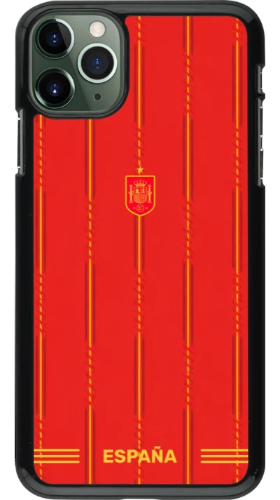 iPhone 11 Pro Max Case Hülle - Spanien 2026 personalisierbares Fussballtrikot