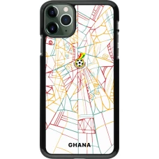 Coque iPhone 11 Pro Max - Maillot de football Ghana 2026 personnalisable