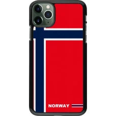 Coque iPhone 11 Pro Max - Maillot de football Norvège 2026 personnalisable