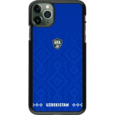 iPhone 11 Pro Max Case Hülle - Usbekistan 2026 personalisierbares Fussballtrikot