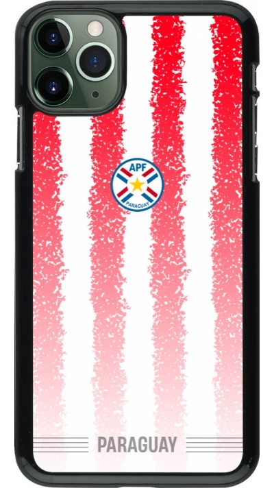 iPhone 11 Pro Max Case Hülle - Paraguay 2026 personalisierbares Fussballtrikot
