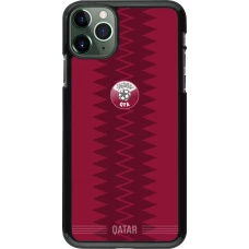 iPhone 11 Pro Max Case Hülle - Qatar 2026 personalisierbares Fussballtrikot