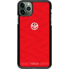 iPhone 11 Pro Max Case Hülle - Tunesien 2026 personalisierbares Fussballtrikot