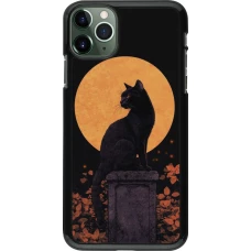 iPhone 11 Pro Max Case Hülle - Halloween 2026 Cat Art Nouveau