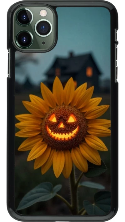 iPhone 11 Pro Max Case Hülle - Halloween 2026 Evil Sunflower