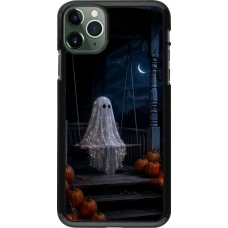 iPhone 11 Pro Max Case Hülle - Halloween 2026 Ghost on a swing