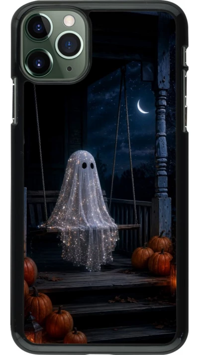iPhone 11 Pro Max Case Hülle - Halloween 2026 Ghost on a swing