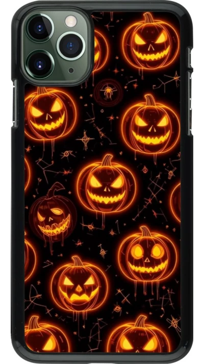 iPhone 11 Pro Max Case Hülle - Halloween 2026 Pattern Pumpkins