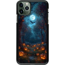 iPhone 11 Pro Max Case Hülle - Halloween 2026 Road of Pumpkins