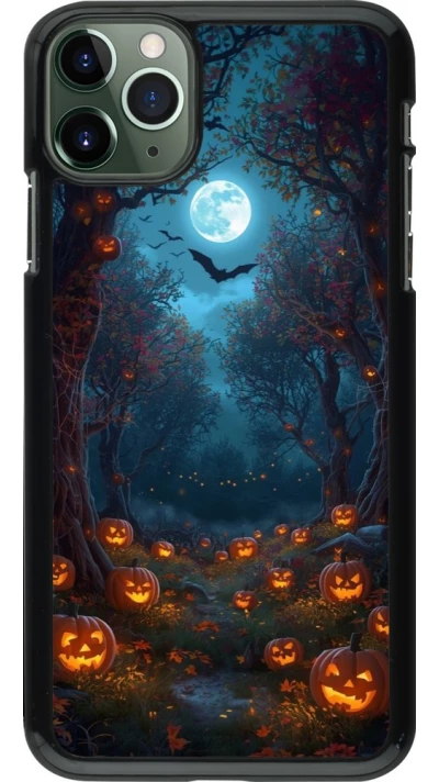 iPhone 11 Pro Max Case Hülle - Halloween 2026 Road of Pumpkins