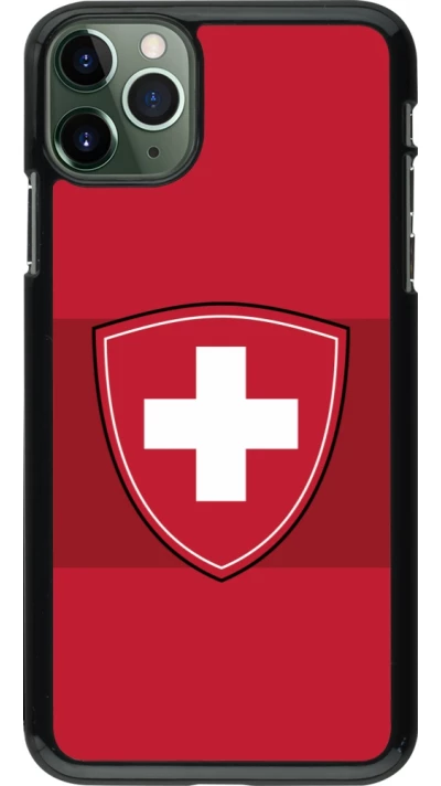 iPhone 11 Pro Max Case Hülle - Hockey World Championship Ecusson Suisse
