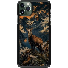 Coque iPhone 11 Pro Max - Linocut Chamois