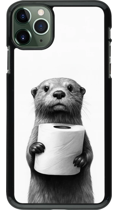 iPhone 11 Pro Max Case Hülle - Otter Toilettenpapier