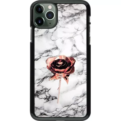 Coque iPhone 11 Pro Max - Marble Rose Gold