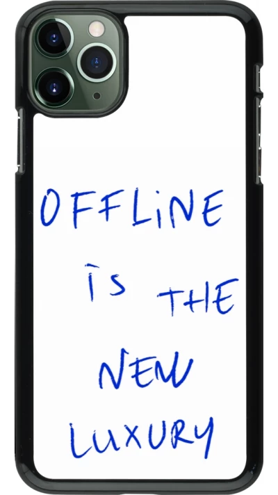 iPhone 11 Pro Max Case Hülle - Offline is the new luxury