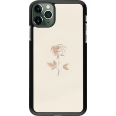 iPhone 11 Pro Max Case Hülle - Rosa Sand Minimalistisch