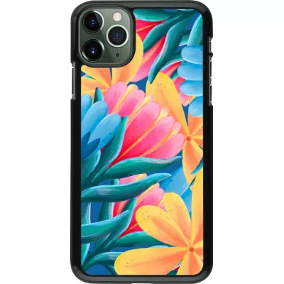 iPhone 11 Pro Max Case Hülle - Spring 23 colorful flowers