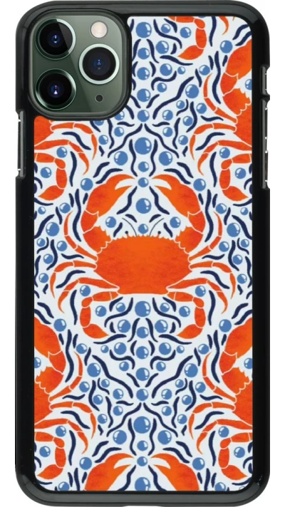 Coque iPhone 11 Pro Max - Crabs and pearls Summer 2026