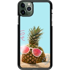 iPhone 11 Pro Max Case Hülle - Pineapple with glasses Summer 2026