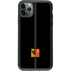 iPhone 11 Pro Max Case Hülle - Silikon schwarz Kanton GE schwarz