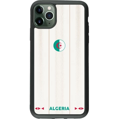 iPhone 11 Pro Max Case Hülle - Silikon schwarz Algerien 2026 personalisierbares Fussballtrikot
