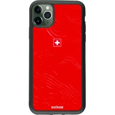 iPhone 11 Pro Max Case Hülle - Silikon schwarz Schweiz 2026 personalisierbares Fussballtrikot