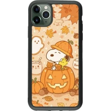 iPhone 11 Pro Max Case Hülle - Silikon schwarz Halloween 2026 Snoopy Halloween