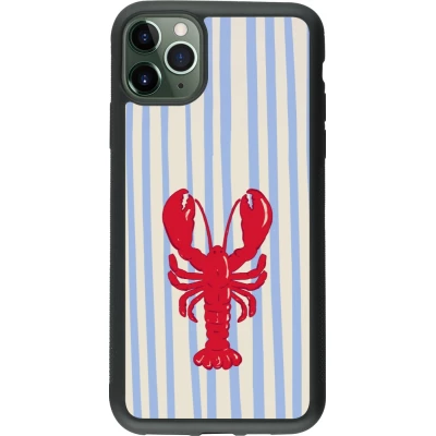 iPhone 11 Pro Max Case Hülle - Silikon schwarz Red lobster 2026