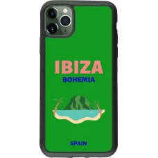 iPhone 11 Pro Max Case Hülle - Silikon schwarz Pop Summer Destination Ibiza