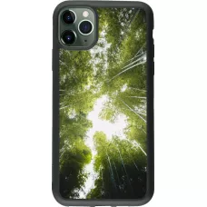 iPhone 11 Pro Max Case Hülle - Silikon schwarz Spring 23 forest blue sky